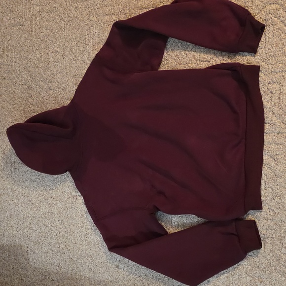 Comfrt Minimilist Hoodie Maroon Size Large - Picture 4 of 5